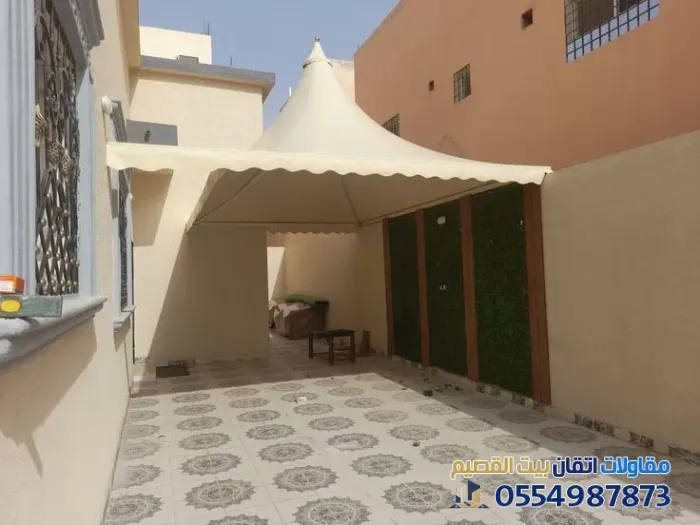 مظلات هرميةبالقصيم | تصاميم مودرن حديثة بأسعار تنافسية